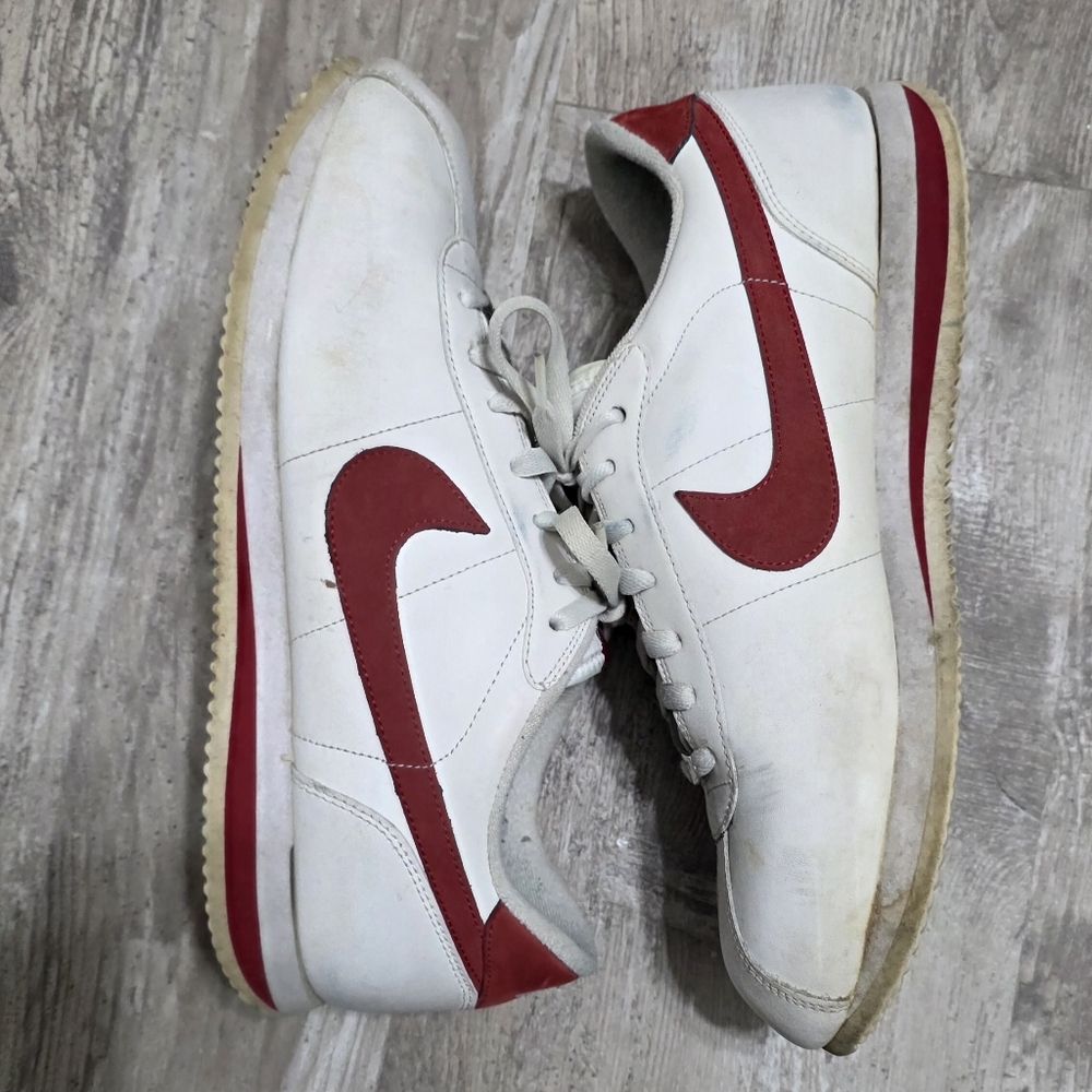 Nike Cortez Leather (2014) Shoes 316418-162 Varsity Red Mens Size 13 - Picture 4 of 10